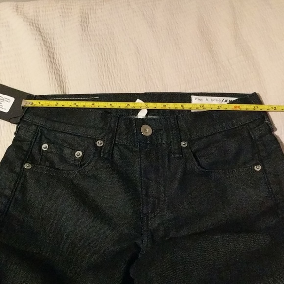 Rag & Bone Dre Slim Boyfriend Jeans Indigo - Picture 5 of 7